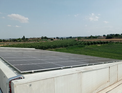 Nova instal·lació fotovoltaica
